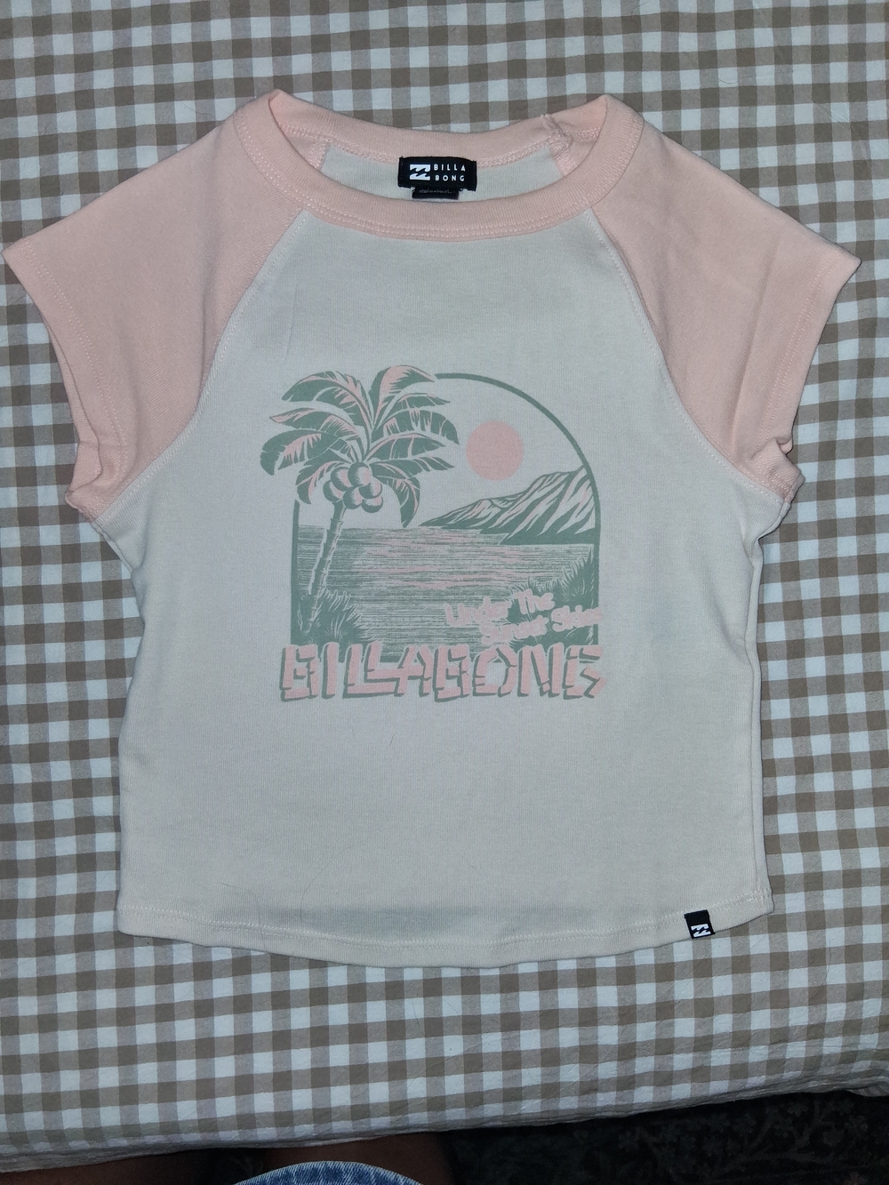 Girls Retro Billabong Baby Tee